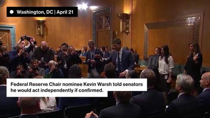 Kevin Warsh faces Senate confirmation