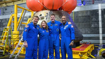 Artemis II crew returns home