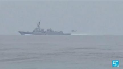 US blockades Iranian ports