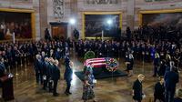 Lindsey Graham Lies in State at US Capitol