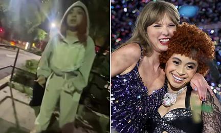 Ice Spice slapped at McDonald's