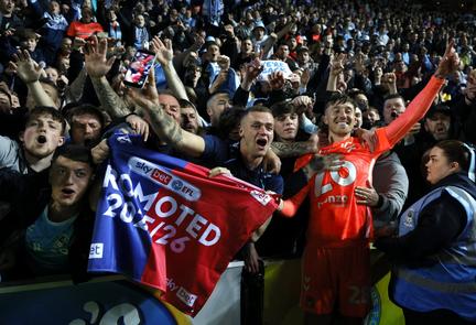 Coventry City promoted to Premier League