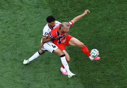 Haaland Scores Twice on Norway World Cup Return