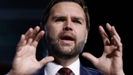 Vance heckled at TPUSA event