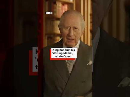 King Charles honors late Queen