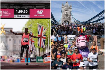 London Marathon sets entry record