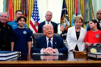 Trump signs fitness test proclamation