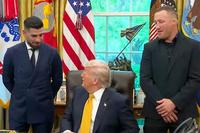 Trump hosts UFC fighters