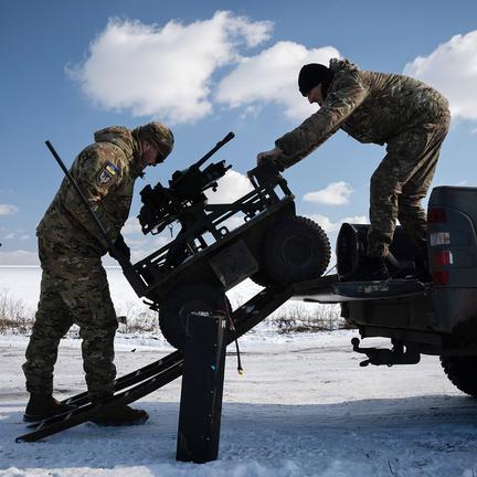 Ukraine Uses Robots in Combat