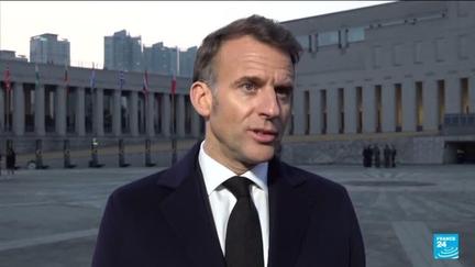 Macron jabs Trump on NATO