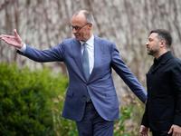 Zelenskyy meets Merz in Berlin