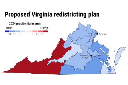 Virginia redistricting vote looms