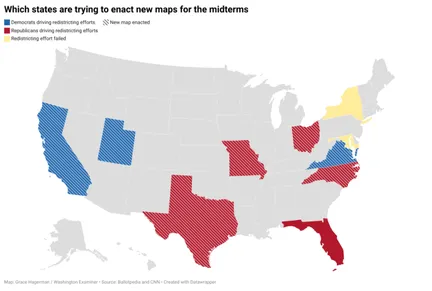 Virginia redistricting win for Democrats