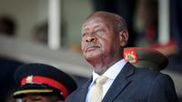 Museveni sworn in for seventh term