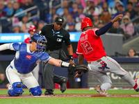 Blue Jays rout Angels 14-1