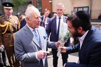 King Charles visits Golders Green